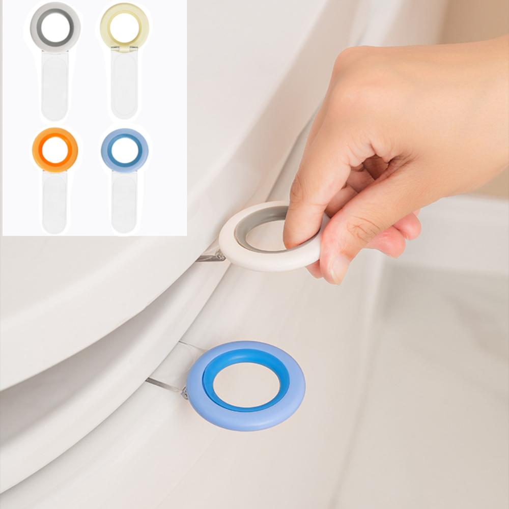 ABS Toilet Lid Lifter Handle Waterproof Toilet Seat Pad Lifter for Home Hotel Bathroom Accessories