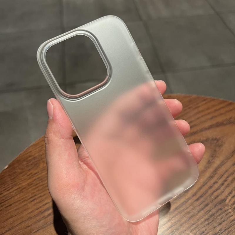 Роскошный прозрачный матовый чехол для телефона iPhone 15 14 13 12 11 Pro Max Plus, ультратонкий прозрачный противоударный чехол-бампер