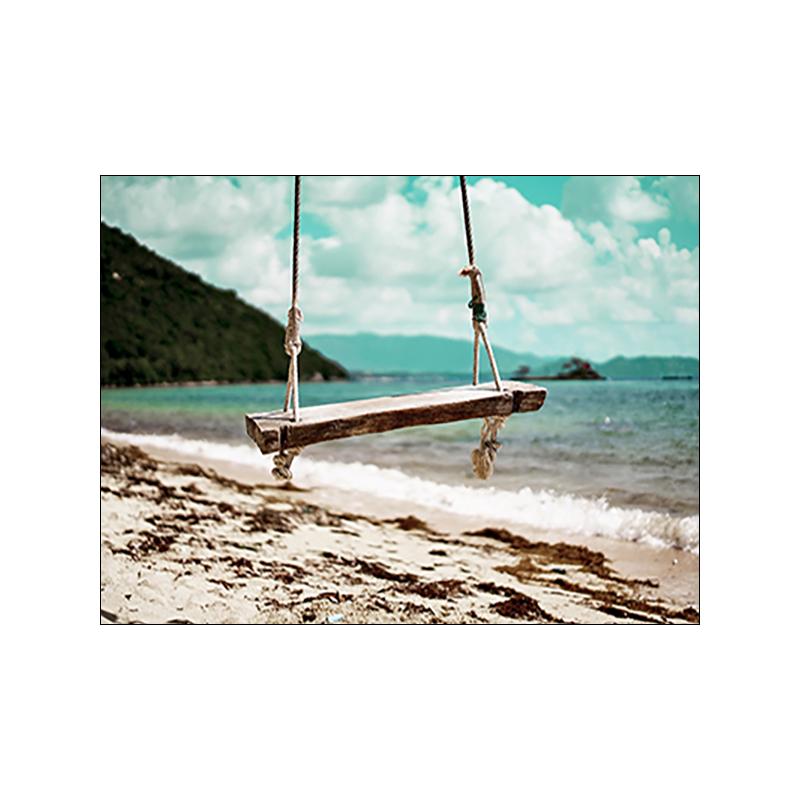 Пляжный пейзаж настенные художественные картины холст картины скандинавский морской пейзаж постеры и принты для гостиной украшение дома