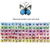 50PCS 4.5cm Mixed Color 3D Butterfly Party Decoration Cake Dining Table Decoration Home Decoration