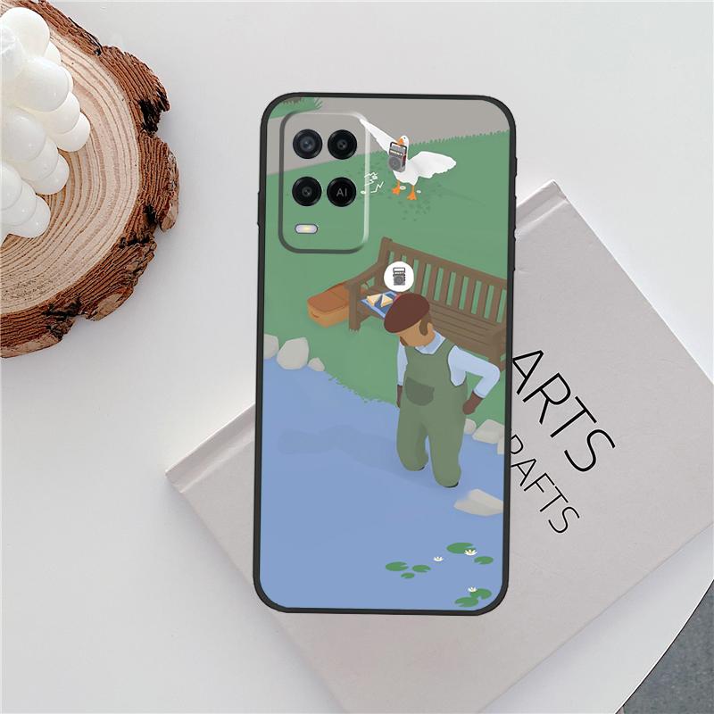 Untitled Goose Duck Game Case For Oppo A15 A80 A60 A40 A94 A54 A98 A78 A18 A38 A58 A16 A76 A96 A17 A77 A74 A57S Cover