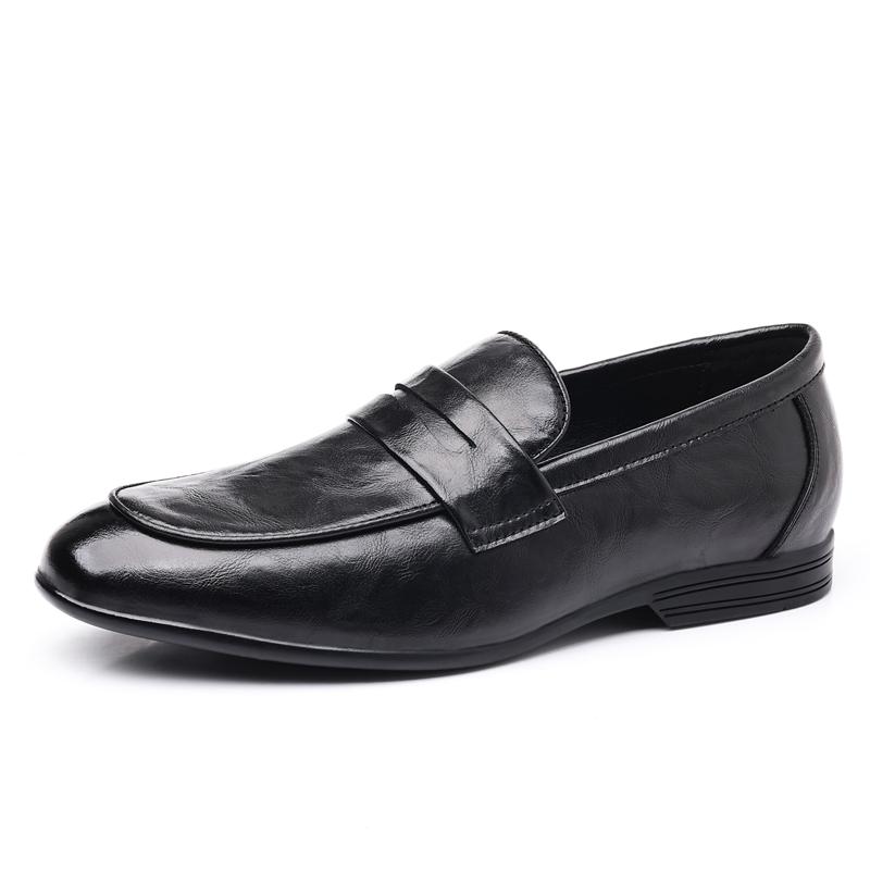 Genuine Leather Shoes For Man Leather Casual Shoes Business Oxford Shoes High Quality Designer Work Shoes