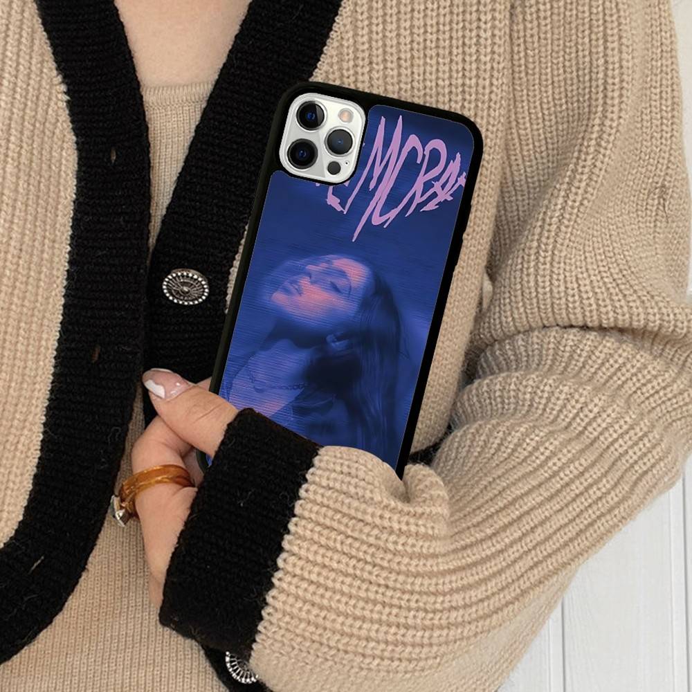 Tate M-McRae Singer PC+TPU Phone Case For IPhone 11 12 13 14 15 16 17 Plus Pro Max Cover