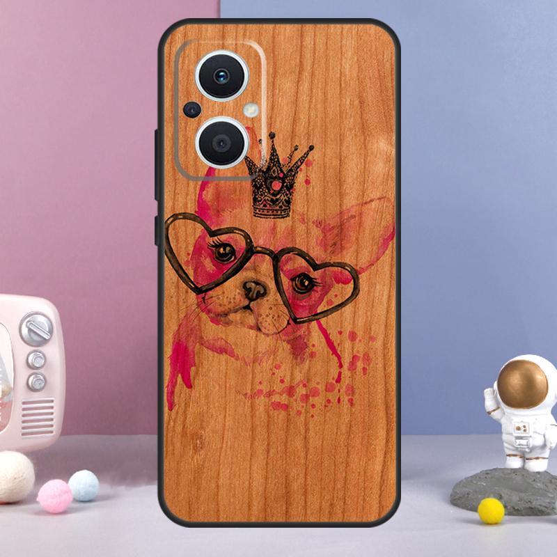Чехол Funda Деревянное Животное Олень Лев Слон Для OPPO Reno 13 F 11F 12F 14F 10 11 12 14 Pro 7 8 Lite Чехол OPPO Find X6 X5 X8 X9 Pro