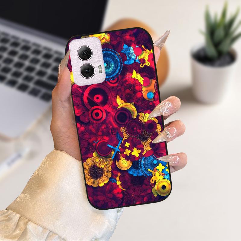 Для Moto G Power (2024) Чехол XT2415V Ударопрочный Мягкий Силиконовый ТПУ Чехол для Телефона Для Motorola Moto GPower 5G 2024 Чехол Бампер