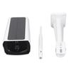 Solar Powered Security Camera 1080P 2MP Night Vision PIR Motion Detection Two Way Audio IP67