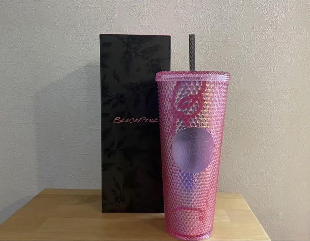 [USED] BLACKPINK Starbucks Limited Edition Collaboration Tumbler