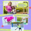 4Pcs Retro Paddle Ball Game Portable Wooden Target Ball Wooden Paddles with Ball  Active Play