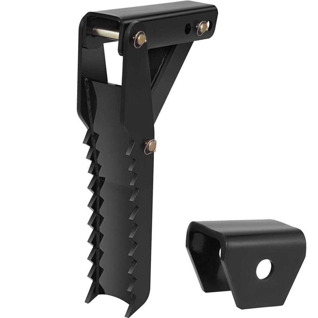 Backhoe Excavator Thumb Attachments, 36 inch Adjustable Extreme Weld On Backhoe Thumb Hoe Clamp 1/2 Inch Teeth Thick Steel Plate 16MM Assembly Bolt-On