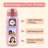 120 New Bangbang and Yuzhi Stickers Personalized and Creative DIY Decorative Scooter Water Cup Stickers