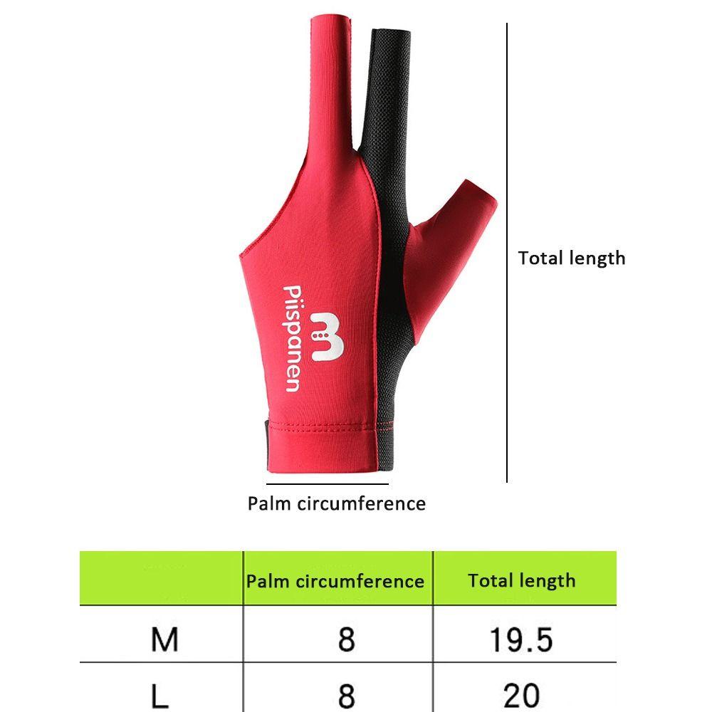 1Pcs Anti-slip Billiard Glove Elastic Training Glove Universal Snooker Glove  Fitness Accessories