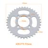 Цепи 428 37T/40T/41T/43T/48T 37MM-76MM Звездочки Задние Звездочки Для 110cc 125cc 140cc Мотоциклов Грязевых Питбайков