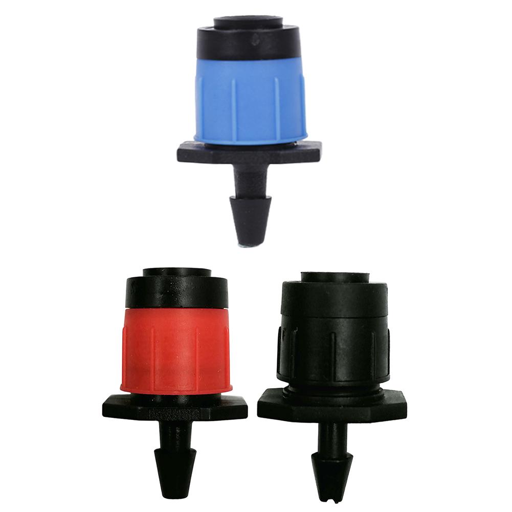 20/100 шт. Регулируемые микрокапельницы для полива, распылители на 360 градусов, садовые эмиттеры, капельницы, система полива газона и овощей, система охлаждения