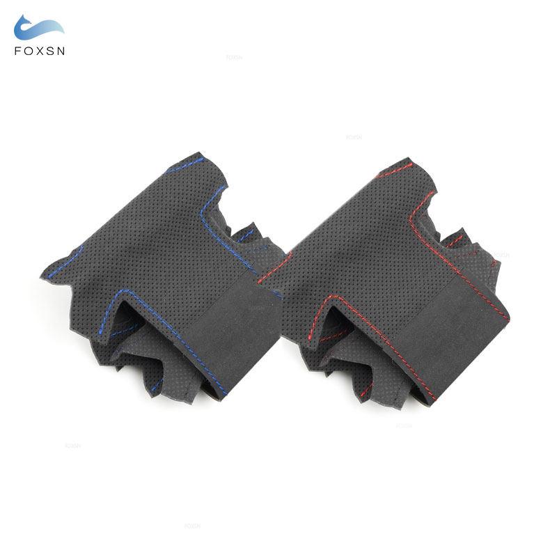 Замшевый кожаный чехол на руль автомобиля для BMW M Sport E82 E87 M3 E90 2008 2009 2010 2011 2012 2013 X1 E84 2011 2012