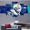 Домашний декор Hd печать настенная живопись 5 шт. Hunter X Hunter картина модульный современный холст анимационный плакат для гостиной