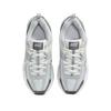 Nike Vomero 5 Synthetic Leather Comfortable Versatile Trendy Fashion Durable Low-Top Training Shoes Kids Sneaker Silver White HF6998-008