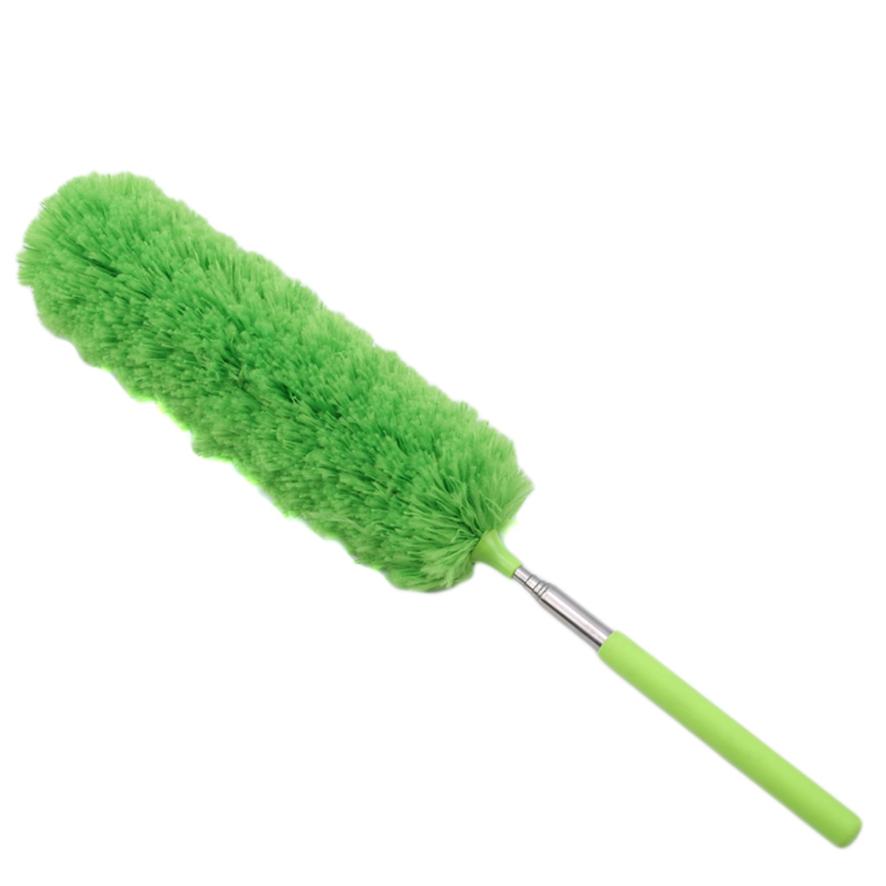 Stainless Steel Retractable Fiber Duster Non-feather Duster Dusting Duster Dust Removal Tool