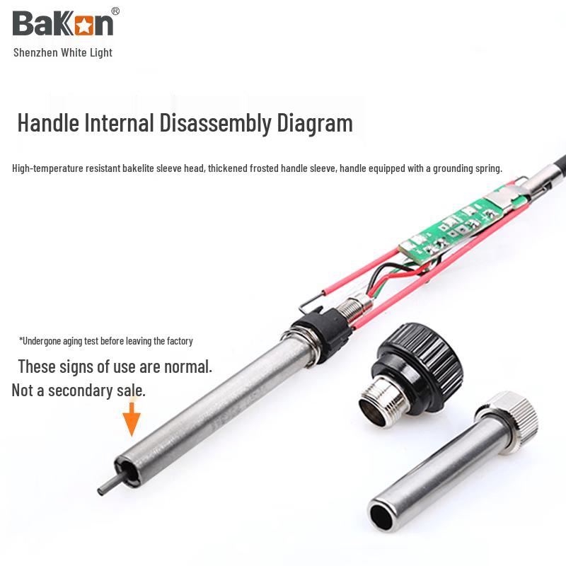 Высокочастотная безсвинцовая паяльная станция Bakon BK1000 90 Вт