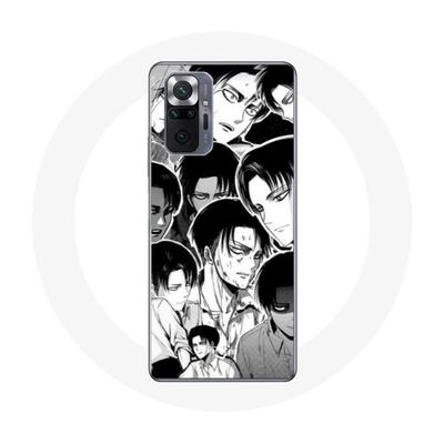 Coque - MANIACASE - Xiaomi Redmi Note 10 Pro - Silicone - Souple - Attaque Des Titans Manga