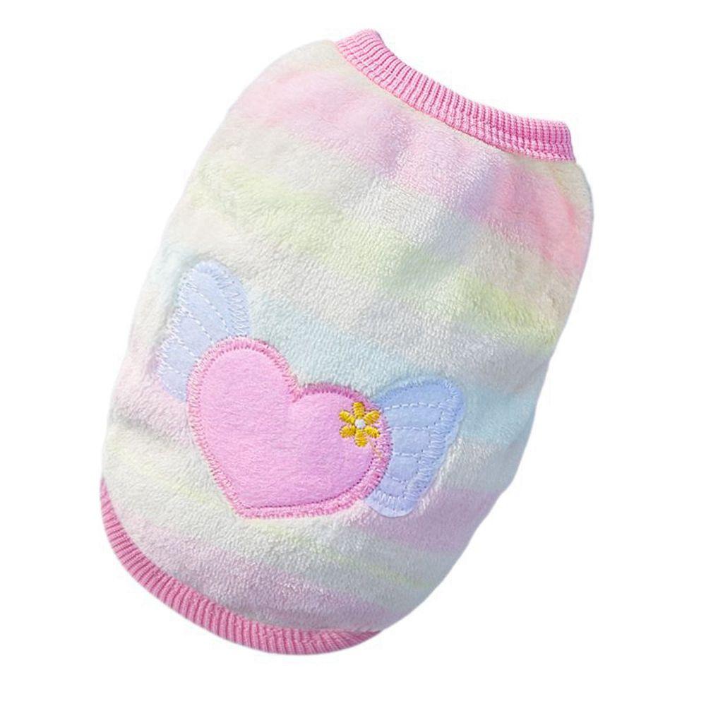 Warm Soft Cartoon Winter Yorkshire Pet Dog Clothes Dog Sweater For Small Dogs Dog Vest