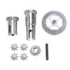 RC Car Differential Gear Aluminium Alloy Front Rear Metal for HS18301 18302 18303 18304 18311