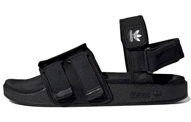 Сандалия Adilette Adidas Originals 'Черный Белый' GZ8409