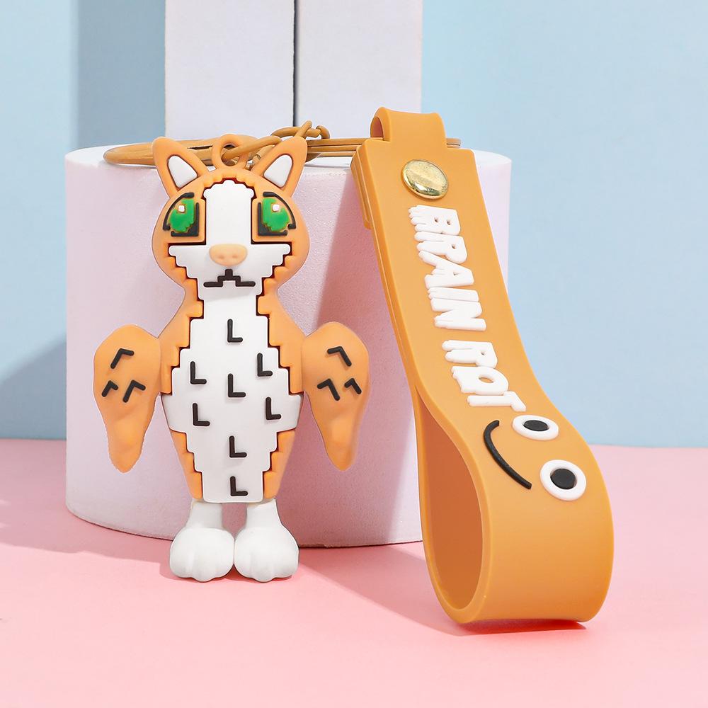 Новая игра Steal A Brainrot Sammy Jandel Клубничный Слон ПВХ Милая Кукла Брелок Аниме Аксессуары Игрушка Хэллоуин Рождественский Подарок