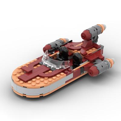 НОВЫЙ MOC-56436 Космический План X-34 Soro Suub X-34 Лендспидер Бой DIY Строительные блоки Минифигурки Масштаб Дирижабль Кирпичи Модель Игрушки