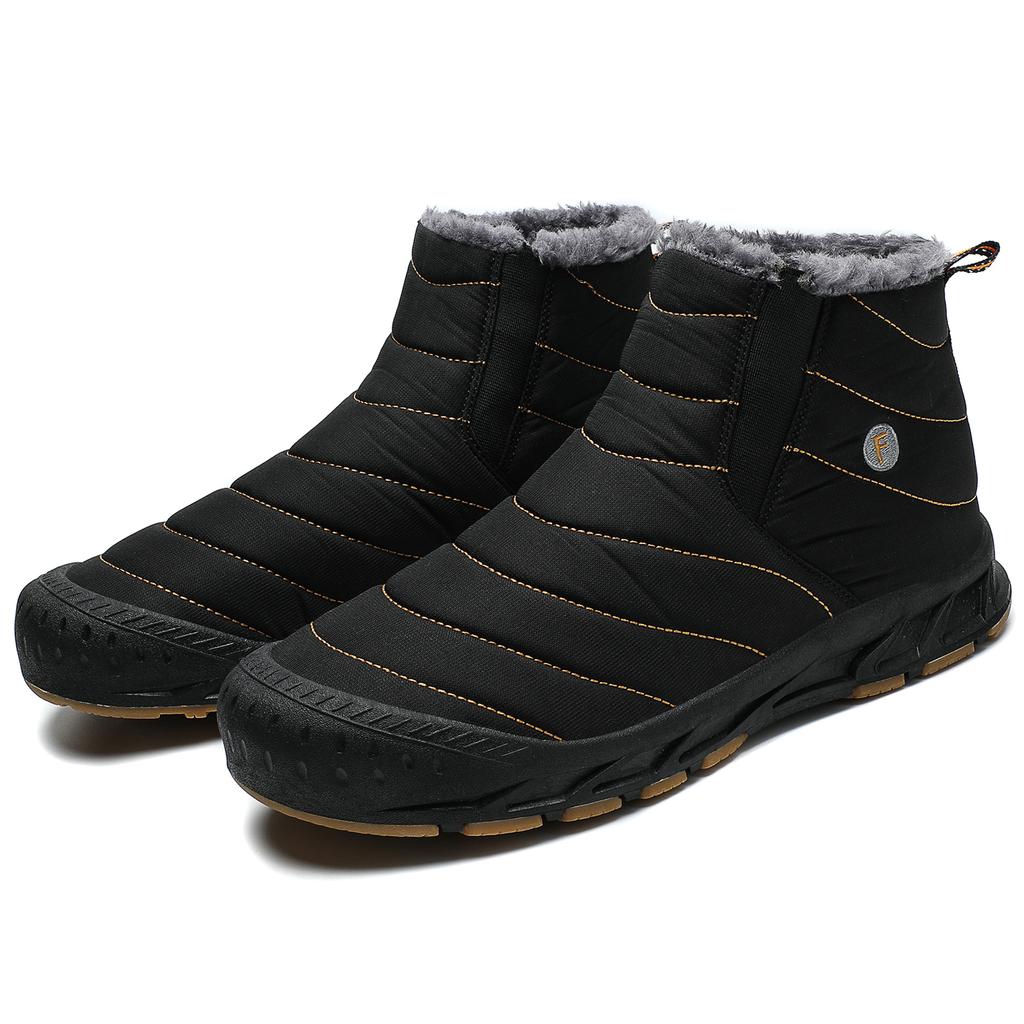 TUINANLE Winter Men's Cotton Shoes Women's Plus Velvet Warm Boots Plus Size Couple Snow Boots