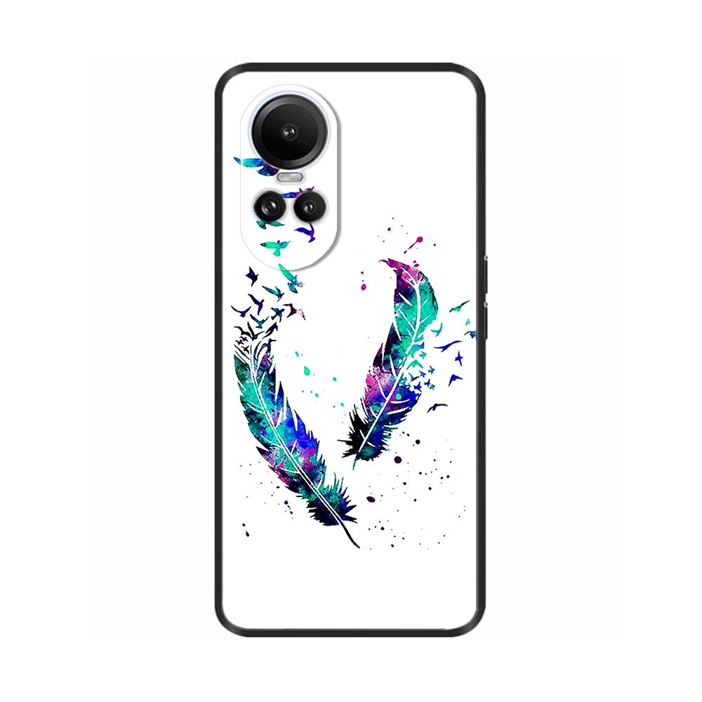 Чехол для Reno 10 Чехол для OPPO Reno 10 Pro 5G 6.7'' Coque Мягкий силиконовый чехол для телефона Для Oppo Reno 10 Pro Plus Reno10 Pro+ Fundas
