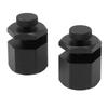 2PCS Stair Guages Knobs Aluminium Alloy Stair Stringer Layout Tool for Framing Square Carpentry