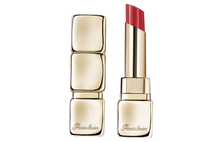 Guerlain KissKiss Сияющий Цветок Блестящая Помада 95% Ингредиентов Натурального Происхождения