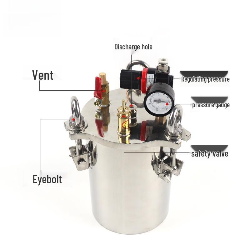 RSRDDY304 20L 304 Stainless Steel Pressure Tank