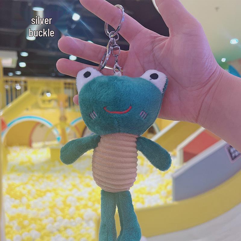 Популярный брелок в виде лягушки, интернет-знаменитости: Мультяшный плюшевый аксессуар-сумка для мужчин и женщин