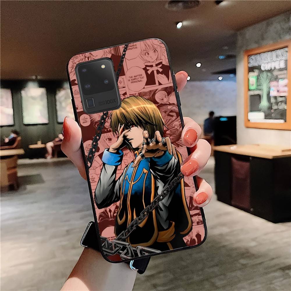 Чехол для телефона Huner X-Hunters Курапика для Samsung S 24 Fe 25 Ultra Plus 20 Lite 21 30 22 23 24 22 Ultra 5G Fundas