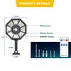 168LED/COB Солнечный Светильник с Датчиком Движения Уличные Фонари 8 Светильников Датчик Движения для Уличного Светильника Во Дворе