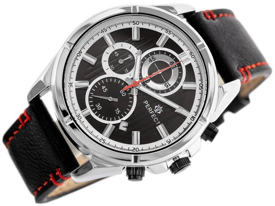 Zegarek Męski Perfect Ch03L - Chronograf (Zp352B) + Box