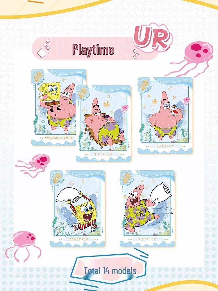 SpongeBob 2nd Series Polaroid Finger Lens Anime Cards