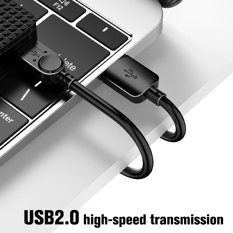 Мини USB-кабель USB-USB для быстрой зарядки данных, кабель для MP3 MP4-плеера, автомобильного видеорегистратора, GPS, цифровой камеры, жесткого диска