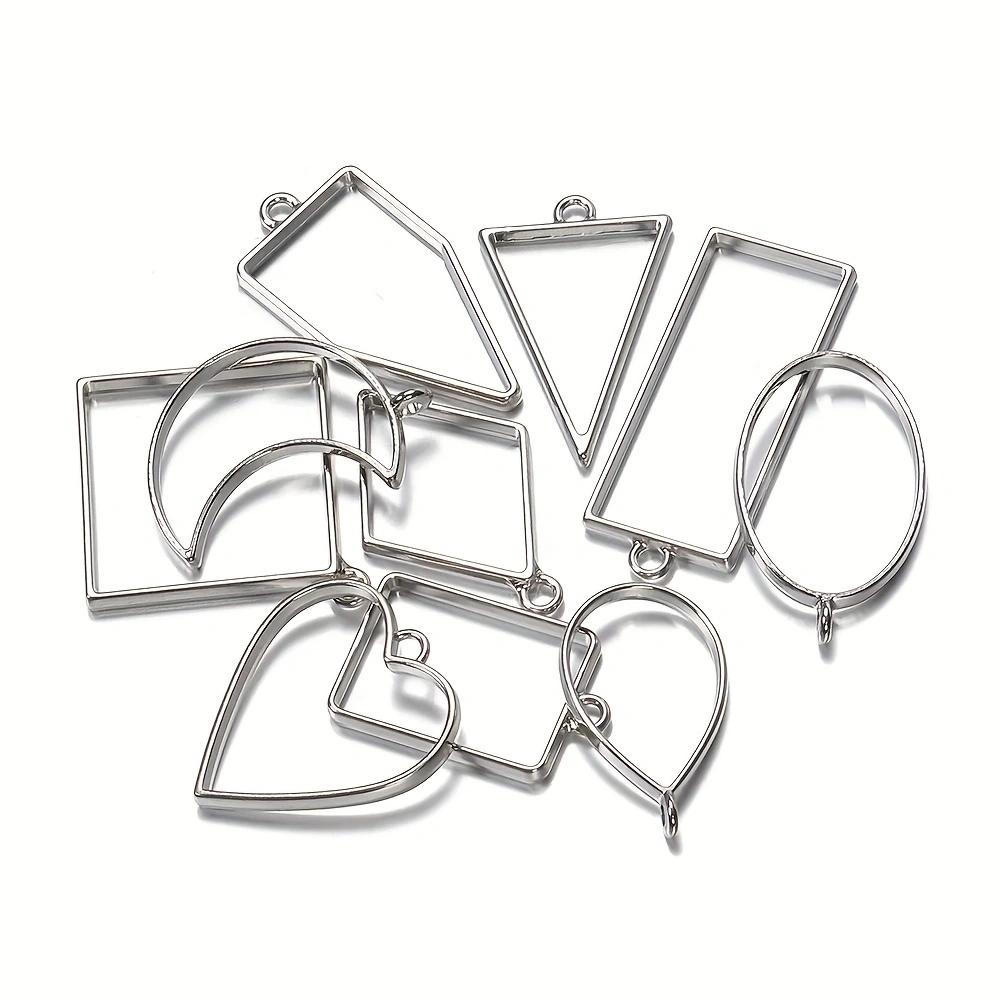 91 шт./набор Набор форм для кулонов-капельниц УФ Эпоксидные смолы Формы Для DIY Изготовления Ювелирных Изделий Фурнитура Круглые Подвески