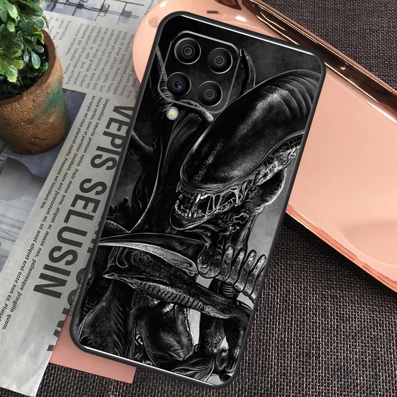 Чехол Alien Predator для Samsung Galaxy M34 M54 M14 M53 M33 M13 M12 M32 M52 M20 M15 M55 M21 M51 M30s M31s