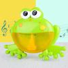 Automatic Bubble Machine Frog Shape Bubble Maker Baby Music Bath Toy 