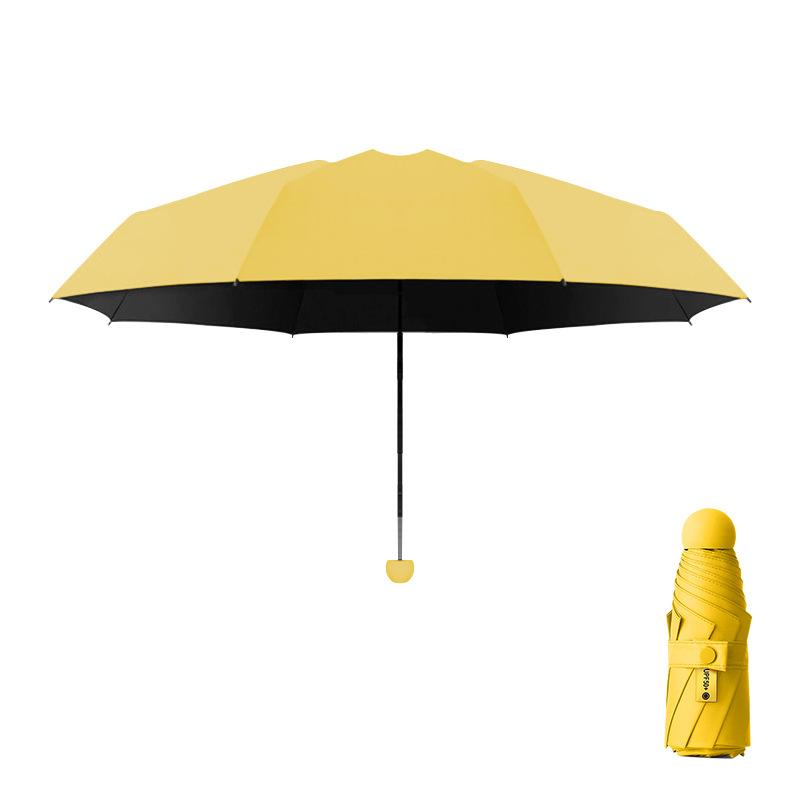 Мини-зонтик, переносной, виниловый, солнцезащитный, защита от ультрафиолета, зонт от непогоды и дождя, 50% зонт для печати