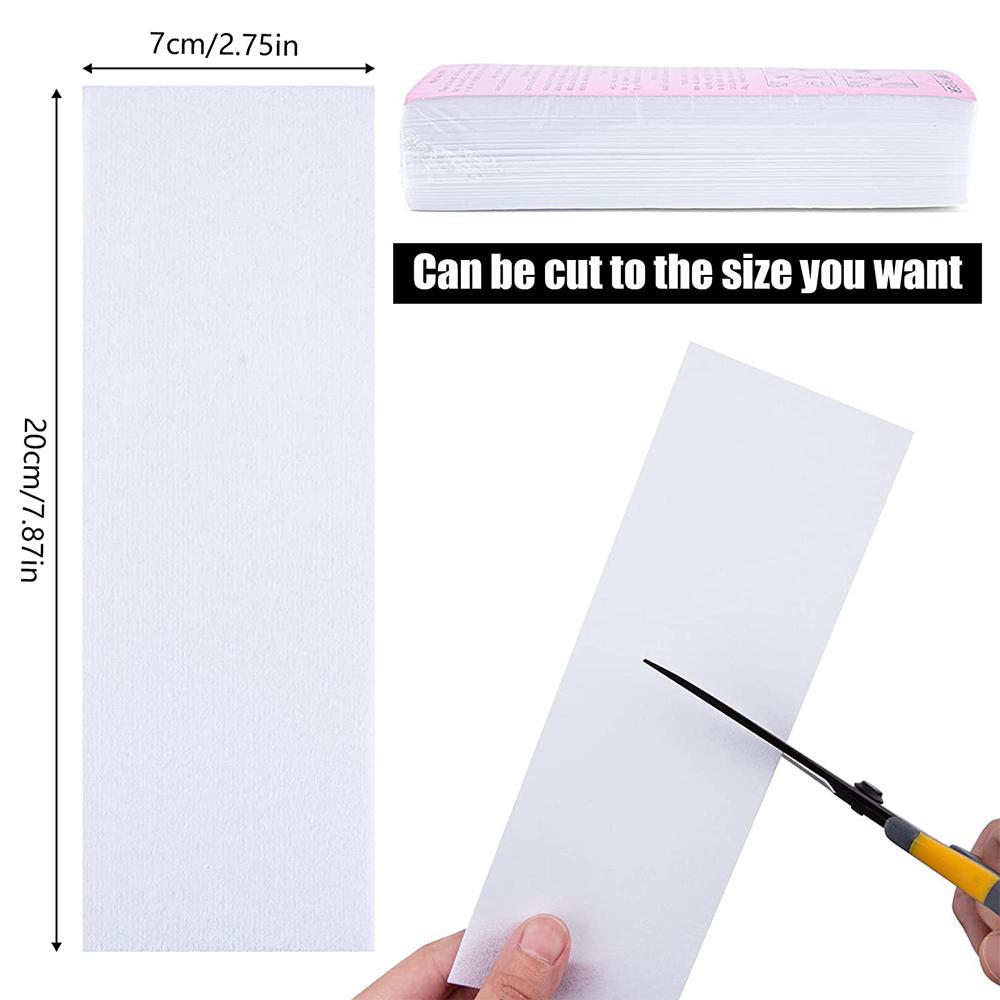 50-80 шт., нетканая ткань для удаления волос, рулоны восковой бумаги, высокое качество, эпилятор для удаления волос, восковая полоска, рулон бумаги