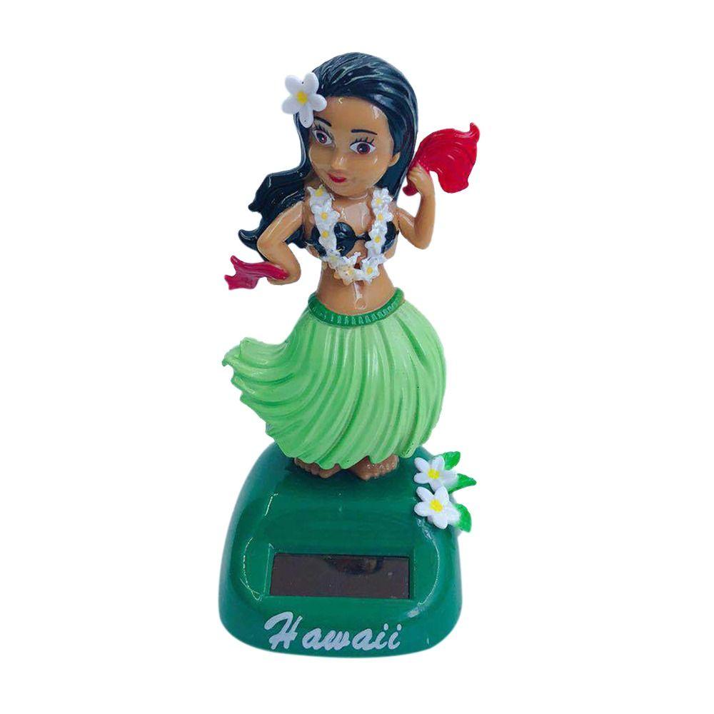 Пластиковые гавайские игрушки для девочек, модель хула, качающаяся новая качающаяся танцевальная кукла, декор автомобиля
