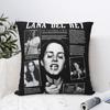 Лана Дель Рей Ldr Ultraviolence Наволочки Чехлы для Подушек Новинка На Молнии Декоративная Наволочка для Автомобиля 4545см