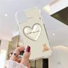 Милый девчачий простой чехол для телефона iPhone 11 12 13 Pro Max 6s 7 8 Plus X Xr Xs Max Se2020 13mini прозрачный чехол