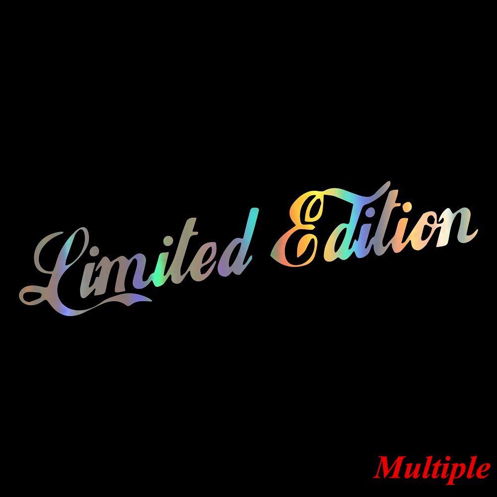 Styling Waterproof Reflective Car Accessories Window Limited Edition Car Stickers Auto-styling