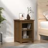 VidaXL Bedside Table Honey Brown 40x35x55 Cm Solid Pine Wood 820962