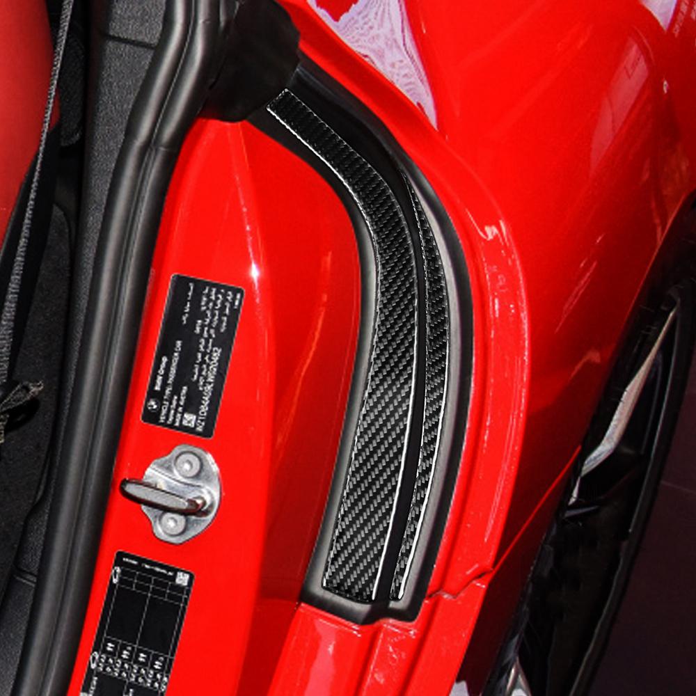 4 шт. Декоративная накладка на дверь под карбон для Toyota Supra A90 2019-2022